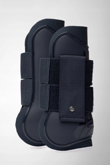 HORZE-ochraniacze-Przod-PANACHE-dark-navy-24H-Pony